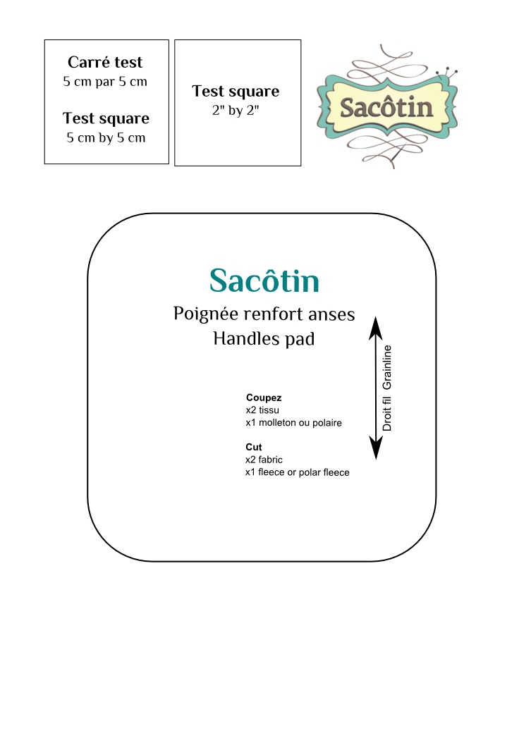 Tutorial} Shoulder strap pad tutorial - Sacôtin