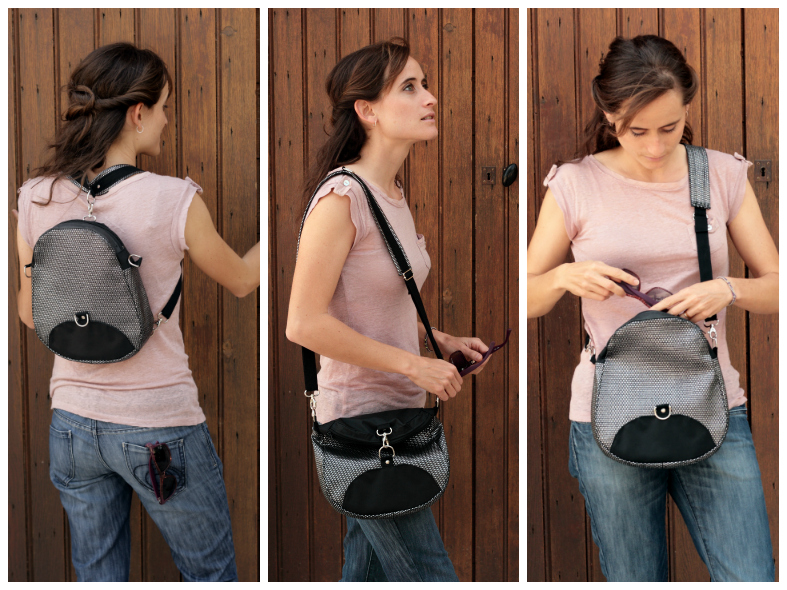 Petit Limbo convertible backpack pattern : 3 styles