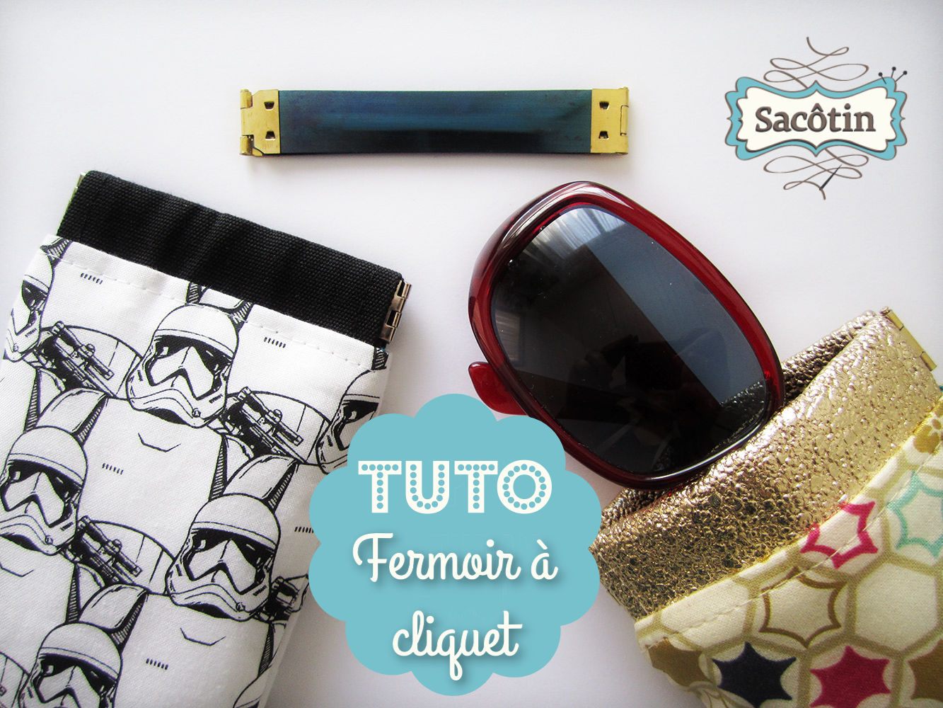 Tuto} Boucle clip réglable - Sacotin